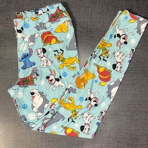 Disney Dog leggings size Medium